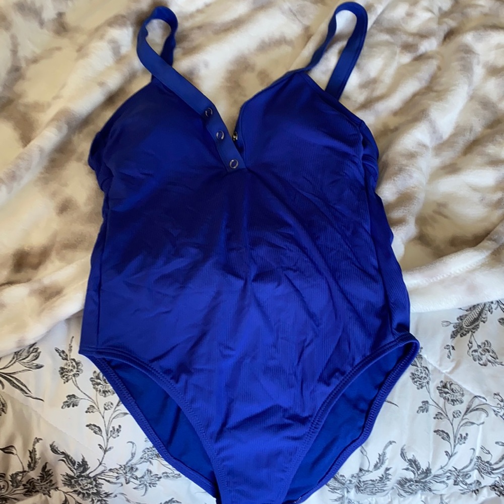 Xhiliration blue one piece